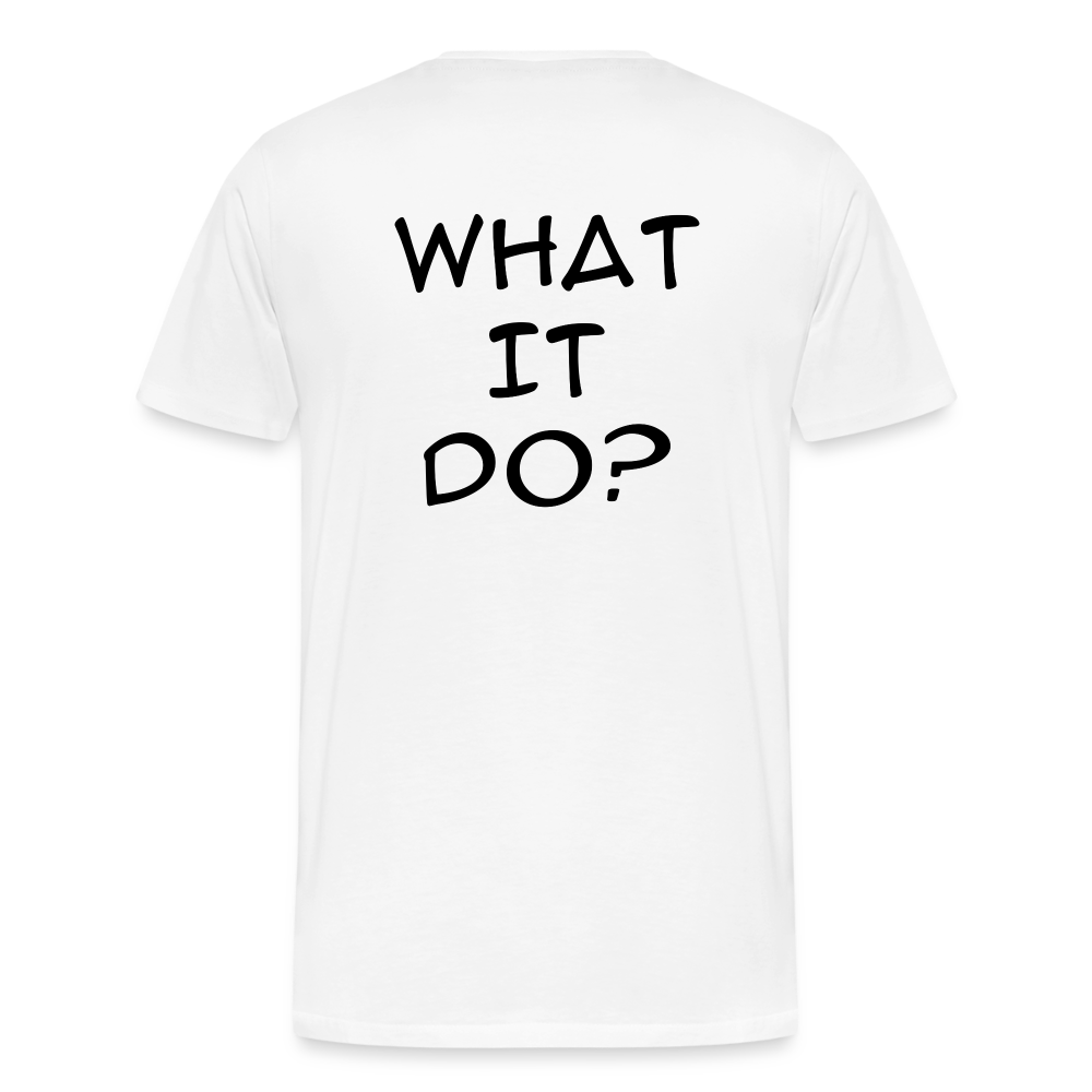 SB What It Do White Tee - white
