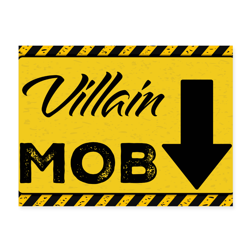 MOB Poster 24x18 - white