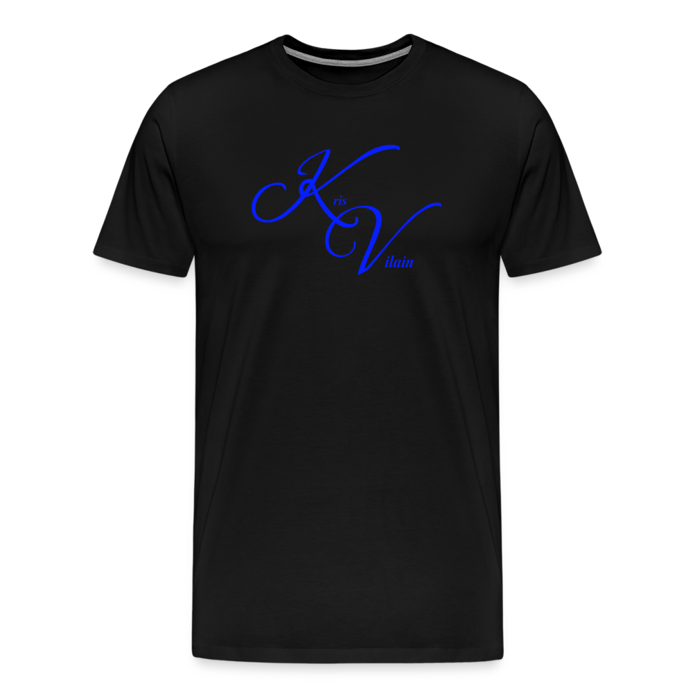Kris Vilain Blue Print Tee - black
