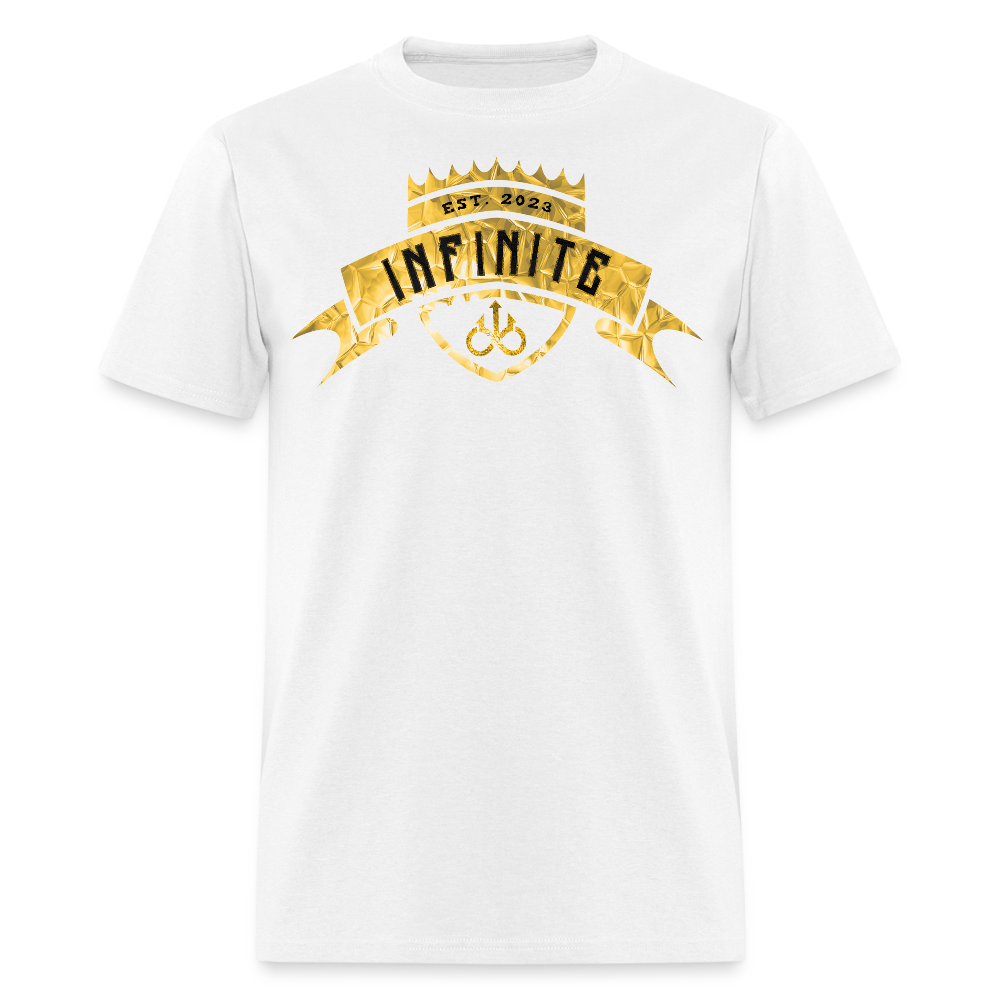Crowned Jewel GOLD T-Shirt - white