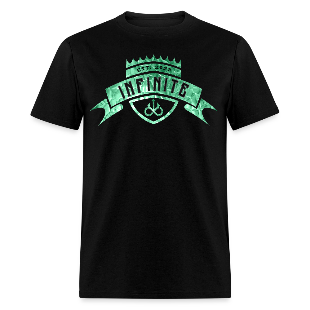 Crowned Jewel EMERALD T-Shirt - black