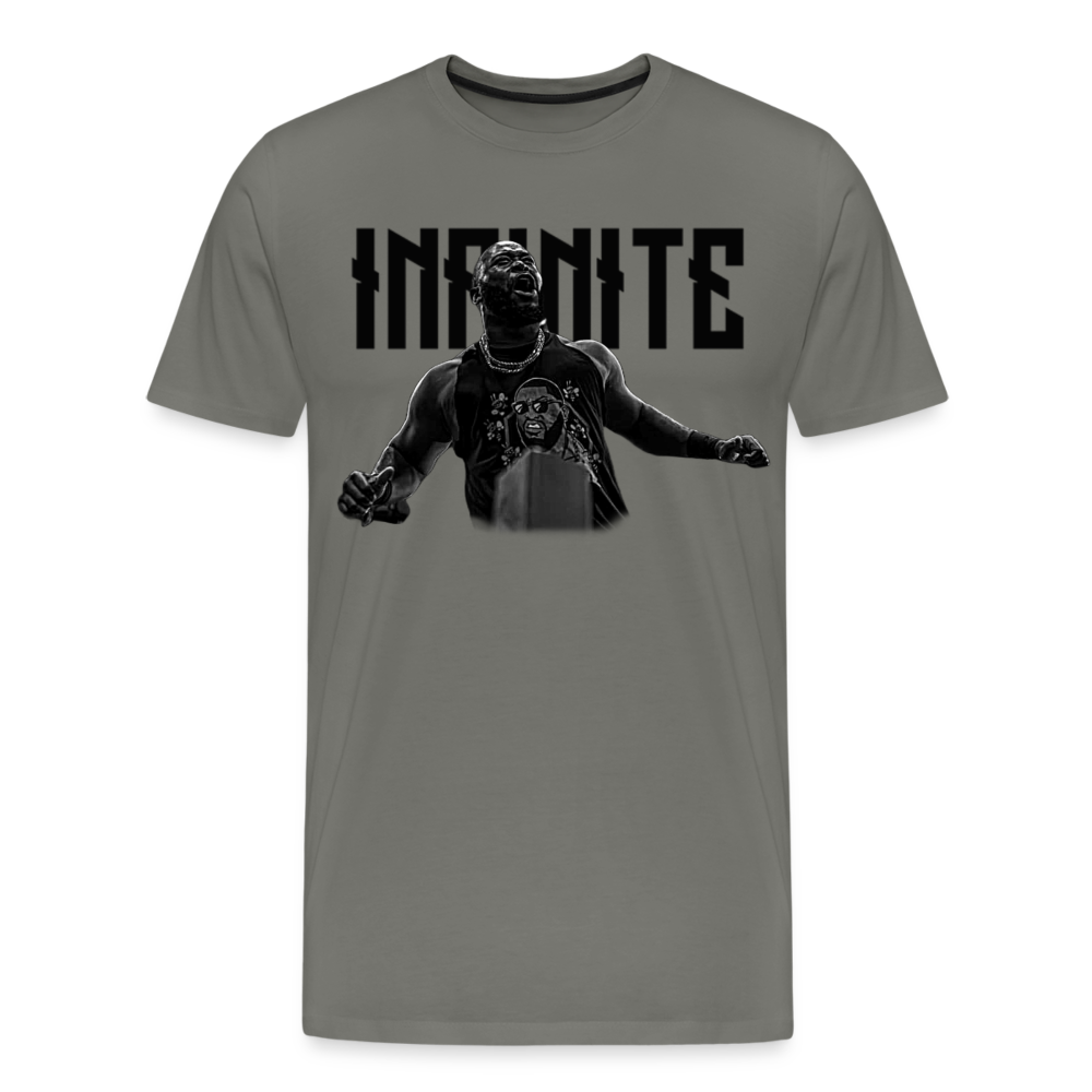 Gio Savage x INFINITE Premium Tee - asphalt gray