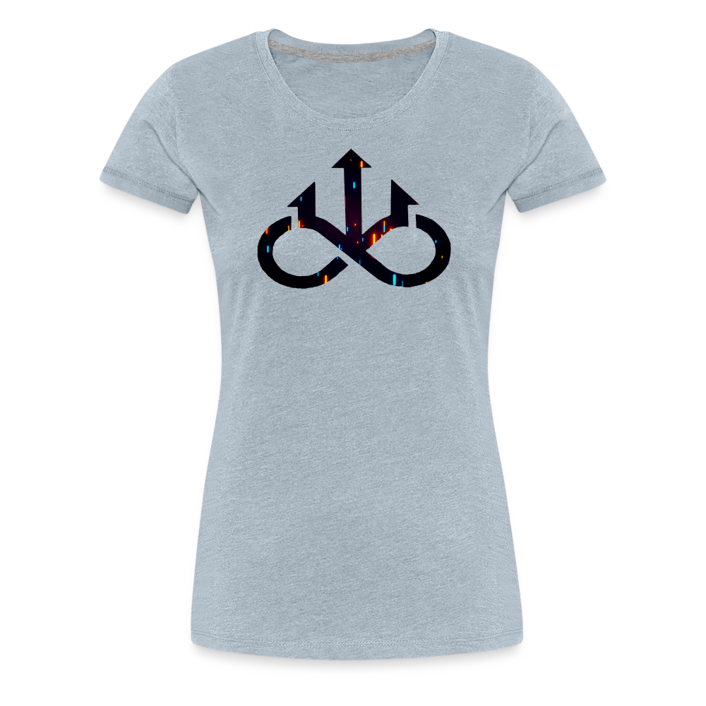 Women’s INFINITE T-Shirt - heather ice blue