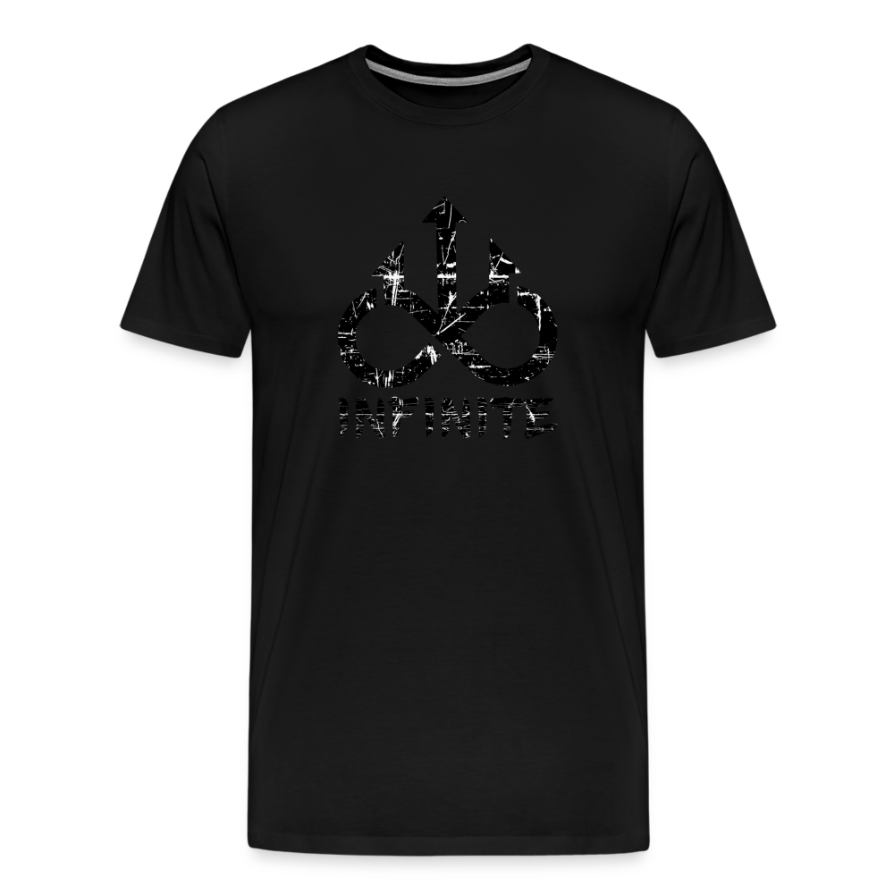 INFINITE Scuffed Premium T-Shirt - black