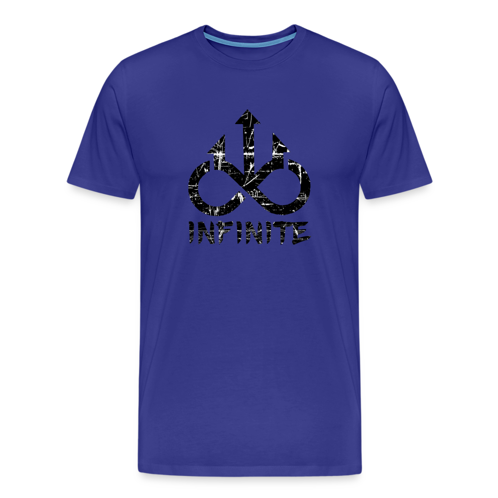 INFINITE Scuffed Premium T-Shirt - royal blue