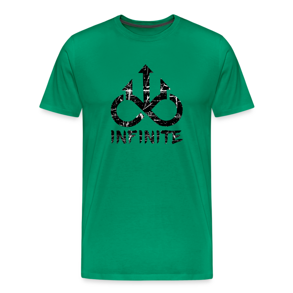 INFINITE Scuffed Premium T-Shirt - kelly green