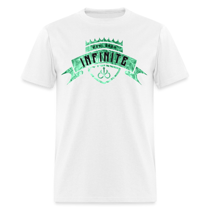 Crowned Jewel EMERALD T-Shirt - white