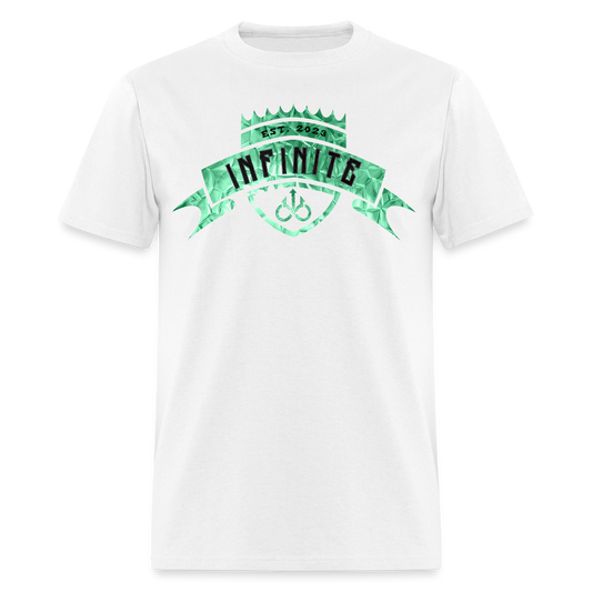 Crowned Jewel EMERALD T-Shirt - white