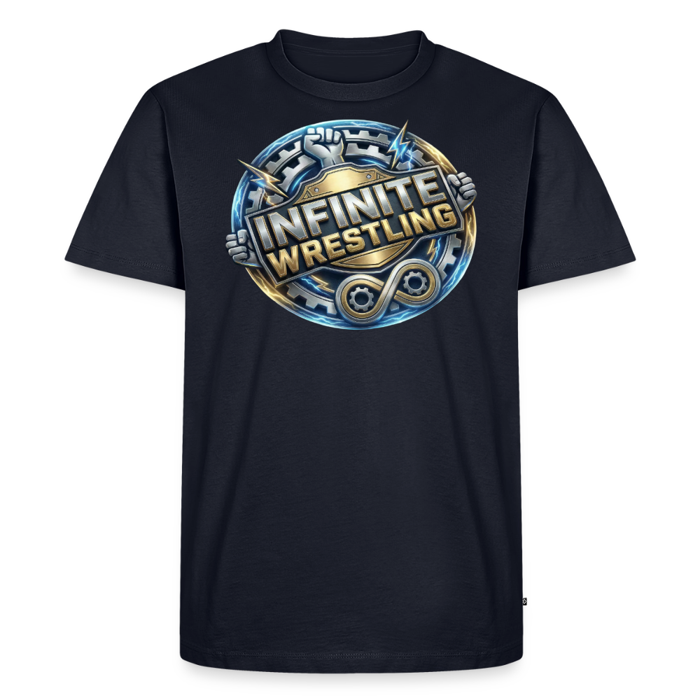 INFINITE Wrestling Tee - navy