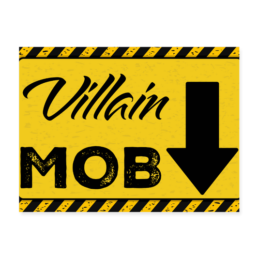 MOB Poster 24x18 - white