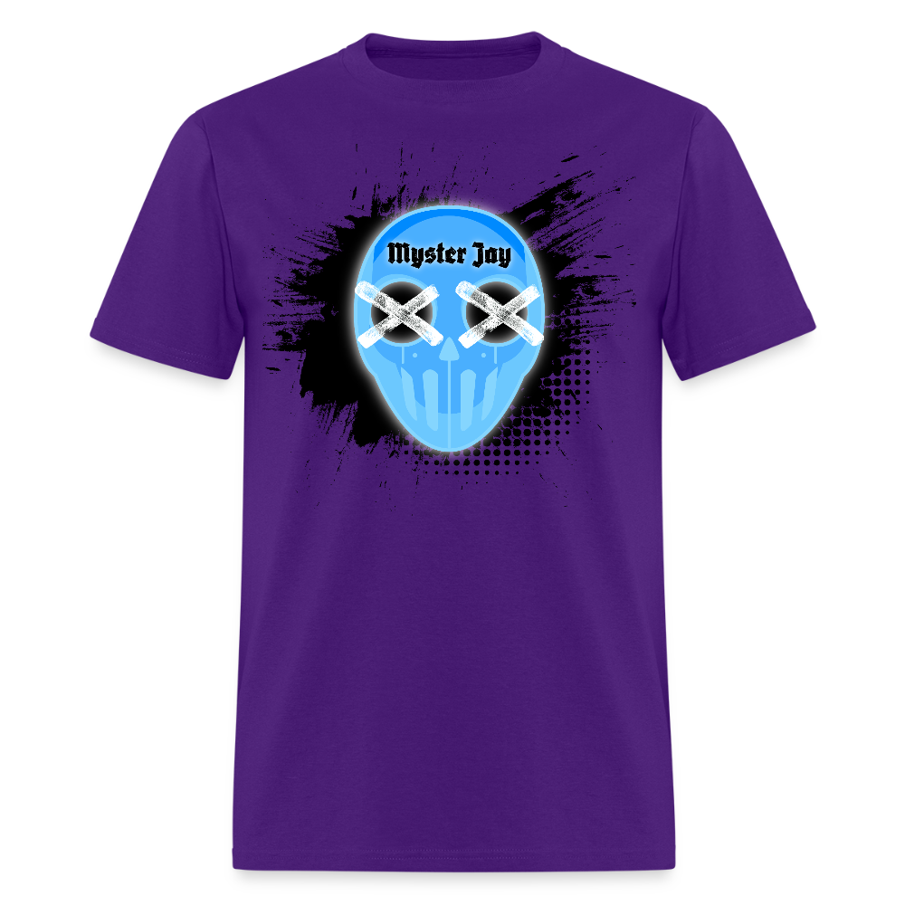 EMBRACE THE MADNESS Tee - purple