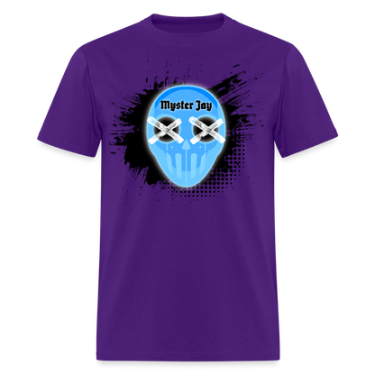 EMBRACE THE MADNESS Tee - purple