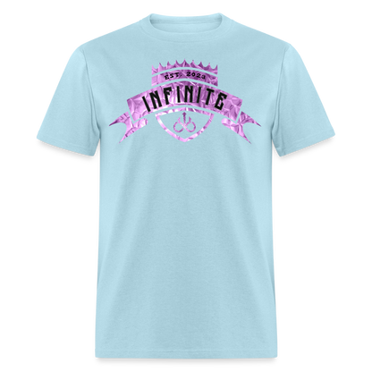Crowned Jewel AMETHYST T-Shirt - powder blue