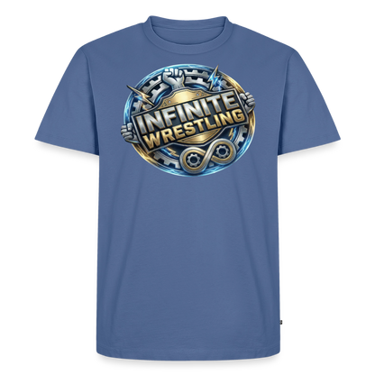 INFINITE Wrestling Tee - stone blue 