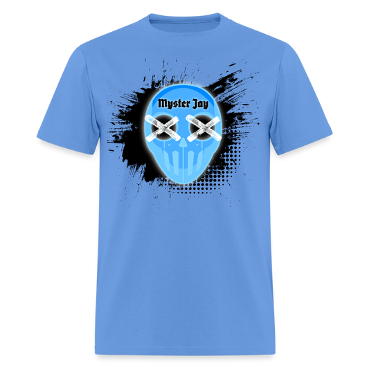 EMBRACE THE MADNESS Tee - carolina blue