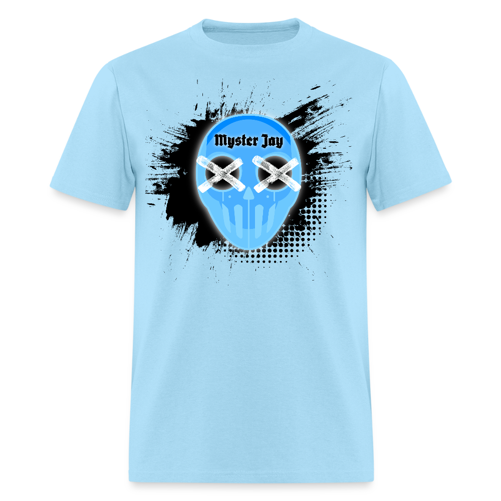EMBRACE THE MADNESS Tee - powder blue