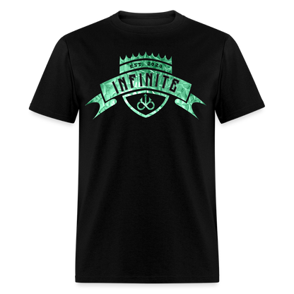 Crowned Jewel EMERALD T-Shirt - black