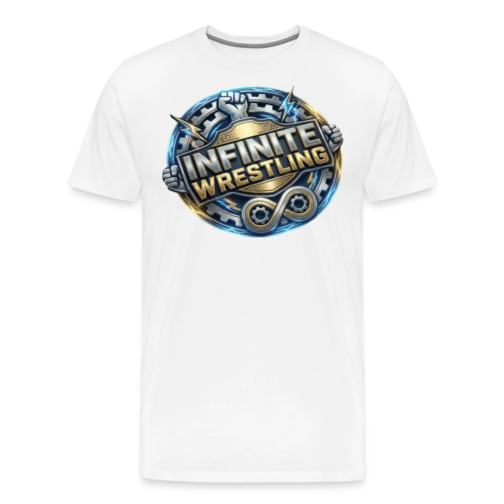 INFINITE Wrestling Tee - white