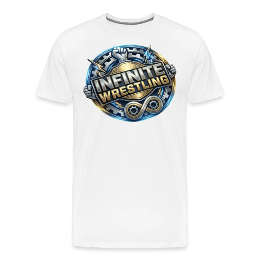 INFINITE Wrestling Tee - white