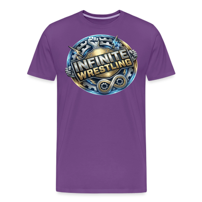 INFINITE Wrestling Tee - purple