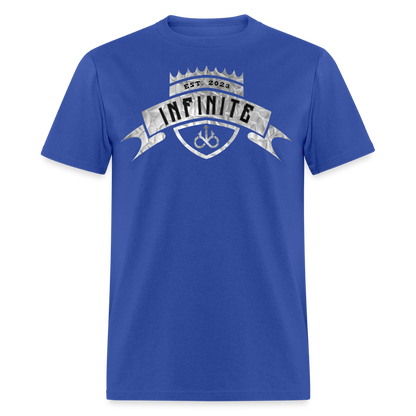 Crowned Jewel PLATINUM T-Shirt - royal blue
