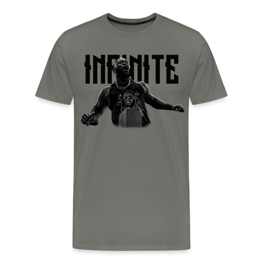 Gio Savage x INFINITE Premium Tee - asphalt gray