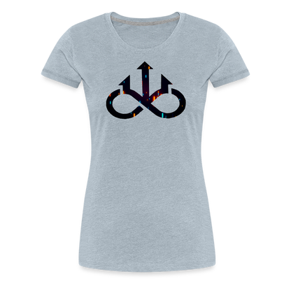 Women’s INFINITE T-Shirt - heather ice blue