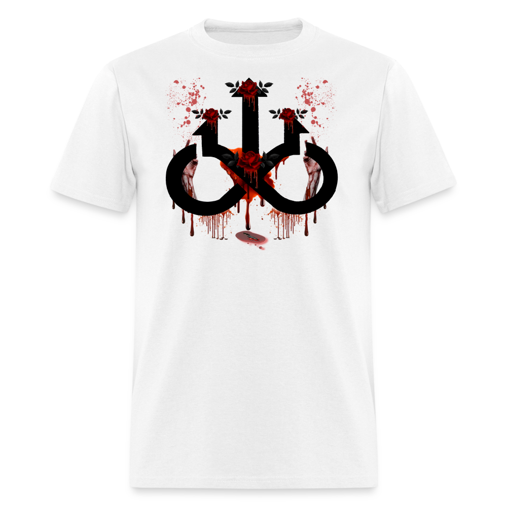 BloodNRoses Unisex T-Shirt - white