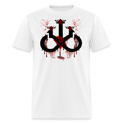 BloodNRoses Unisex T-Shirt - white