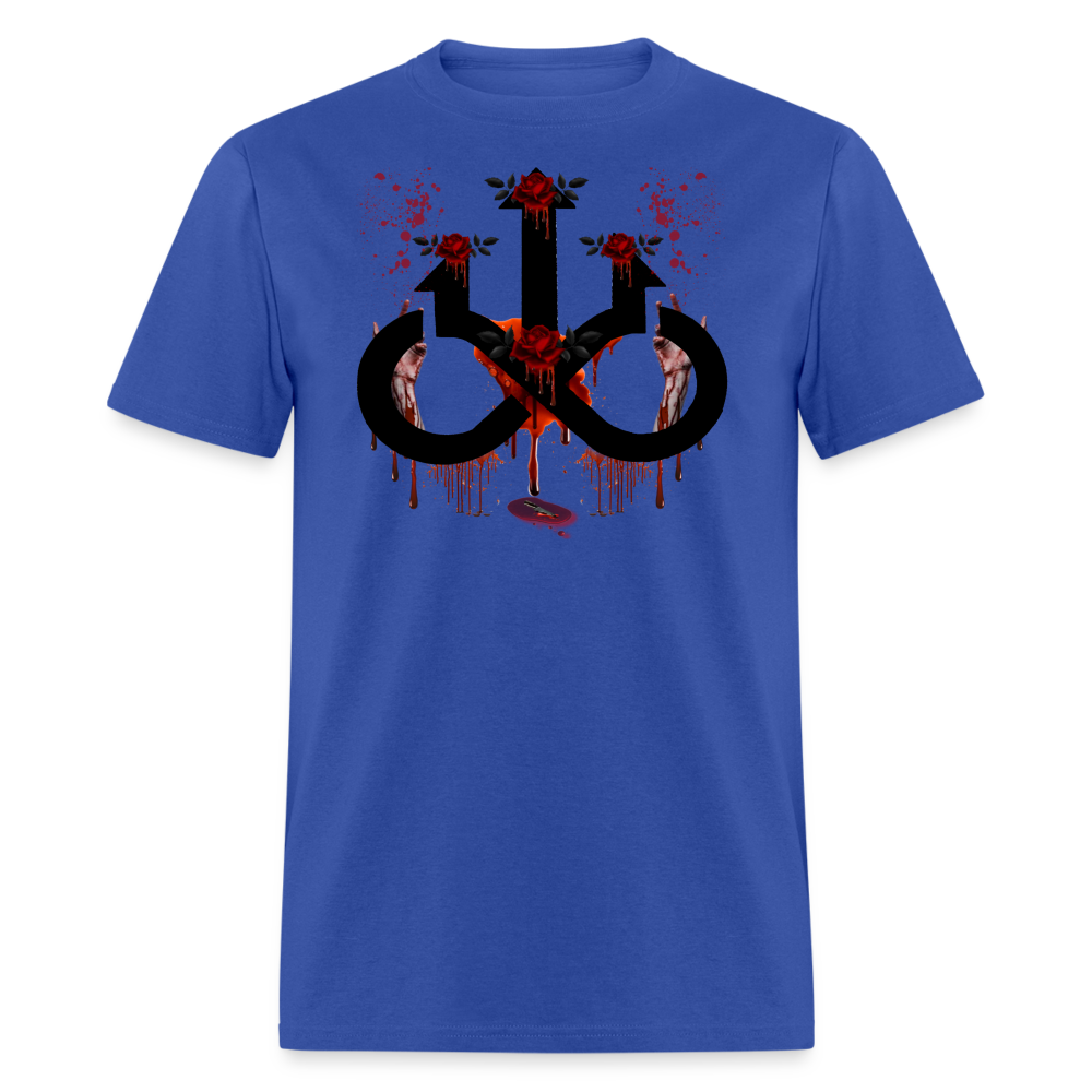 BloodNRoses Unisex T-Shirt - royal blue