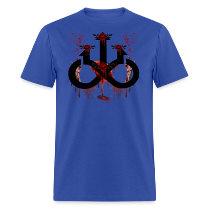 BloodNRoses Unisex T-Shirt - royal blue