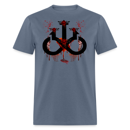 BloodNRoses Unisex T-Shirt - denim