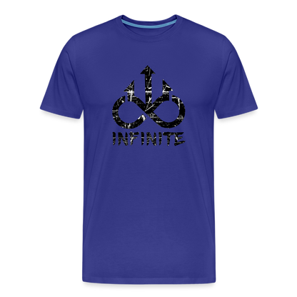 INFINITE Scuffed Premium T-Shirt - royal blue