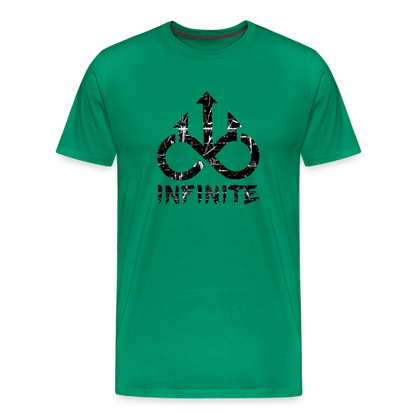 INFINITE Scuffed Premium T-Shirt - kelly green