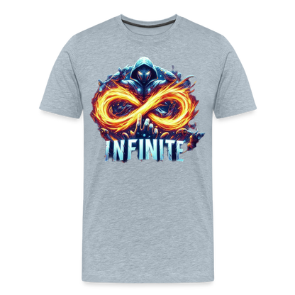 INFINITE Gaming Premium T-Shirt - heather ice blue