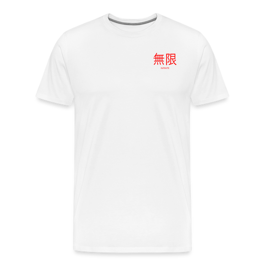LMTLSS Red Premium T-Shirt - white